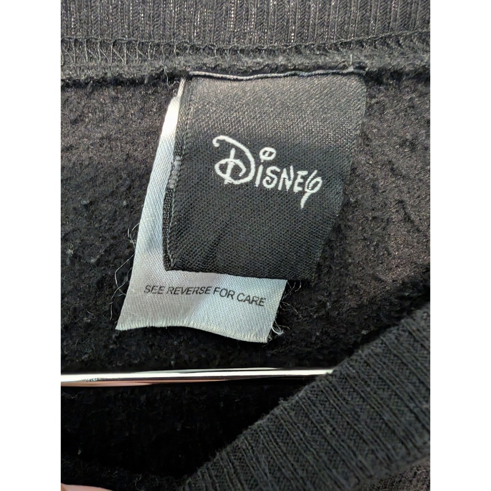 DISNEY MICKEY MOUSE Medium BLACK HALLOWEEN SWEATSHIRT - Picture 3 of 4